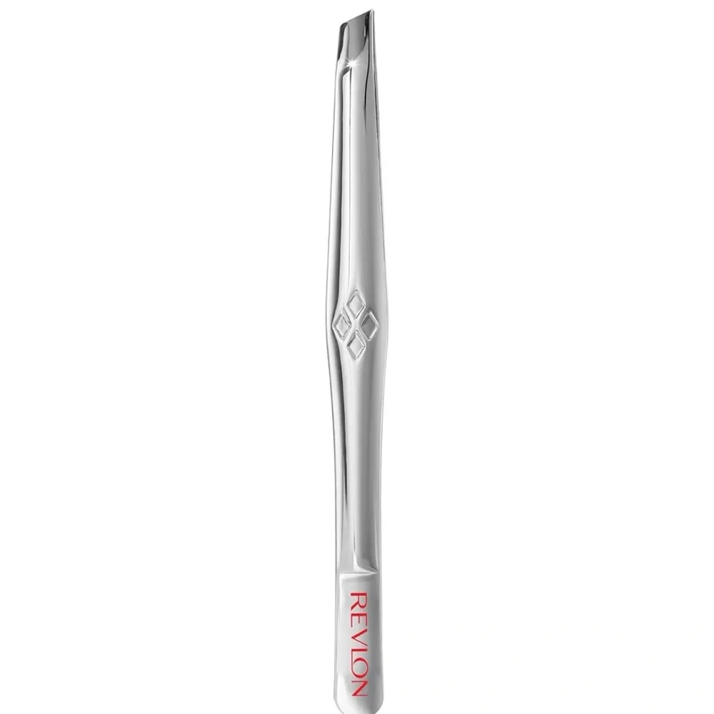NWT Revlon Multipurpose Hair Removal Tweezer Precision Slant Tip Stainless Steel - Picture 4 of 4